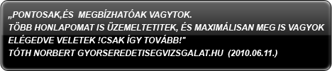 Ügyfelein írták rólunk